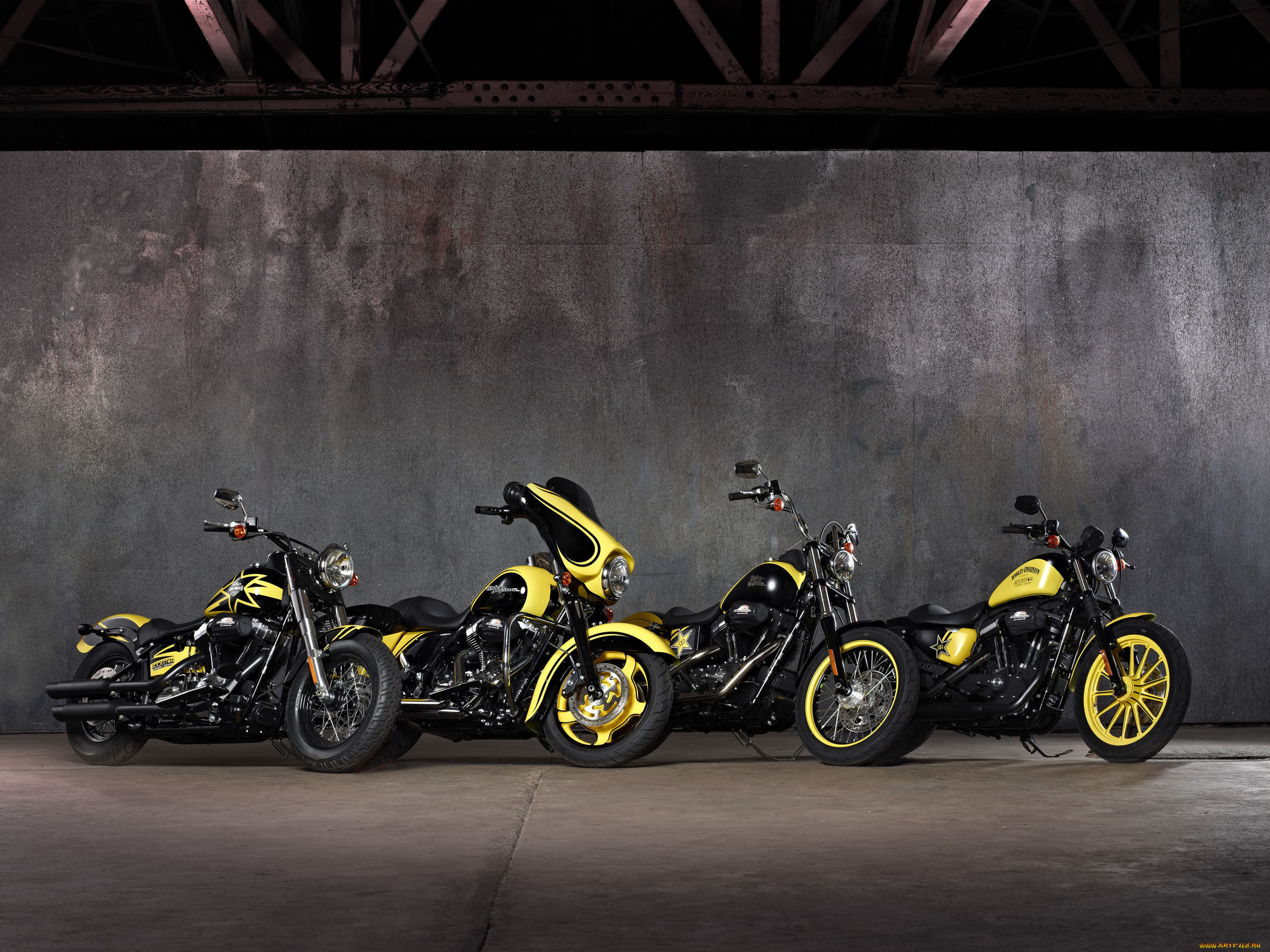 , harley-davidson, rockstar